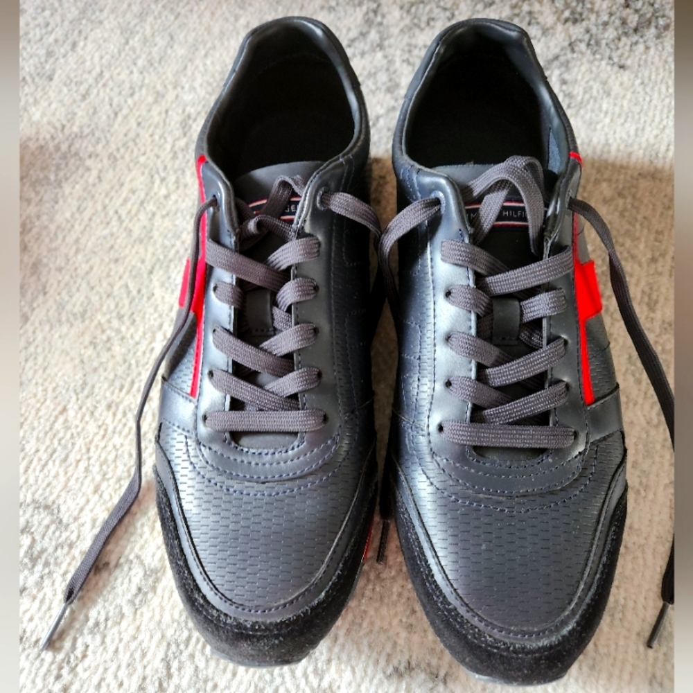 Navy blue Tommy Hilfiger Men Sneakers